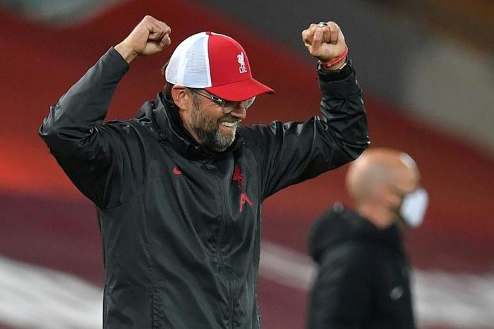 Cloud nine: Jurgen Klopp's Liverpool have taken nine points from their opening three Premier League games