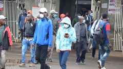 Orders for police to arrest all Kenyans found wearing masks the wrong way - Head of Police Operations Henry Barmao