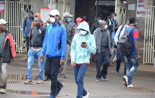Orders for police to arrest all Kenyans found wearing masks the wrong way - Head of Police Operations Henry Barmao