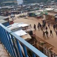 Police disperse rowdy protestors in Molo (Video)