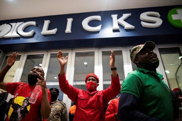 The protesters want the retail chain shut for five days