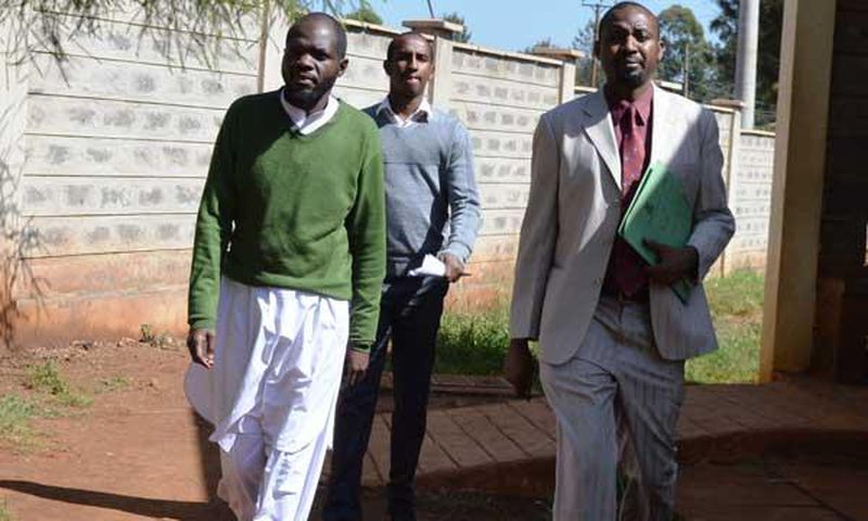 Kenyan journalist Yassin Juma who had been detained in Ethiopia during a past court appearance