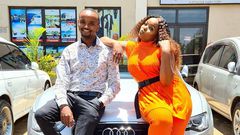 Kabi WaJesus with wife Milly