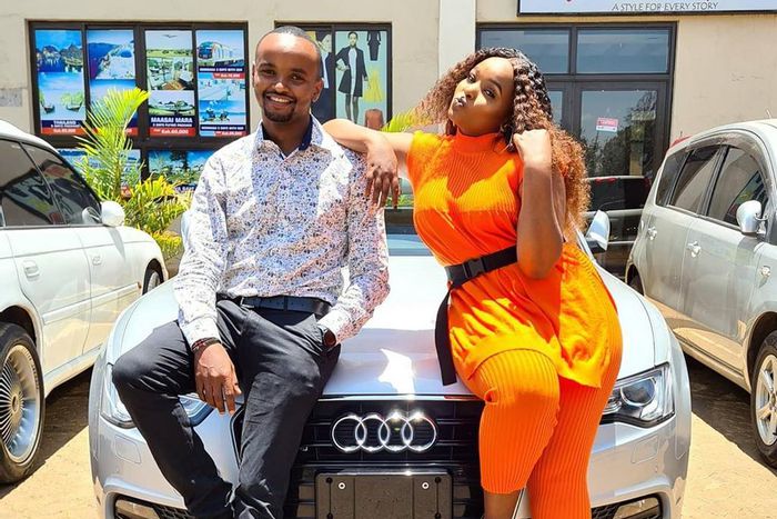 Kabi WaJesus with wife Milly