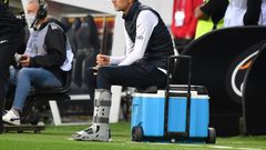 Injured PSG coach Thomas Tuchel said he was 'realistic' after his team lost at Lens