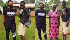 Carol Radull visits Conjestina Acheing at their family home in Yala (Courtesy )