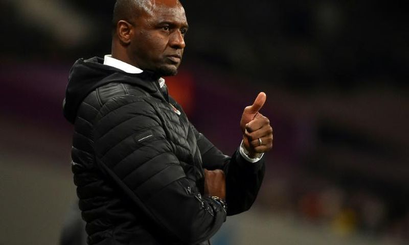 Patrick Vieira has been sacked as coach of Nice
