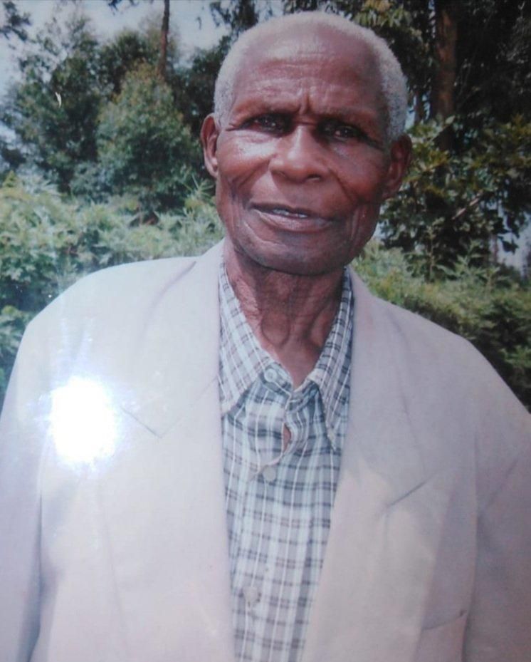 Late Joash Maangi’s father, Mzee Abel Gongera