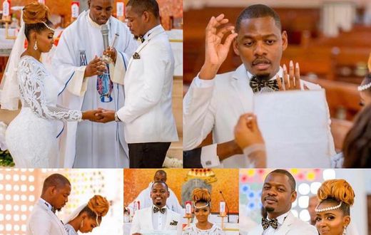 Photos of Anelisa Muigai’s secret wedding with Ben Pol surface online