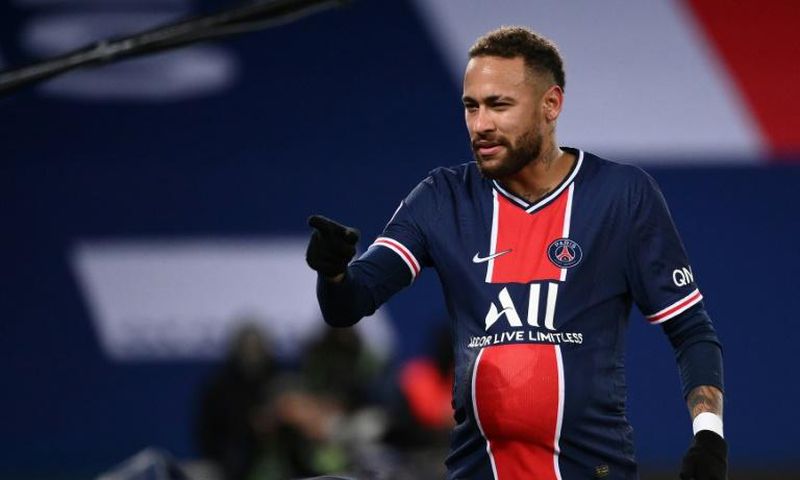 Neymar scored his 81st goal on his 100th appearance for PSG in a 4-0 win over Montpellier on Friday