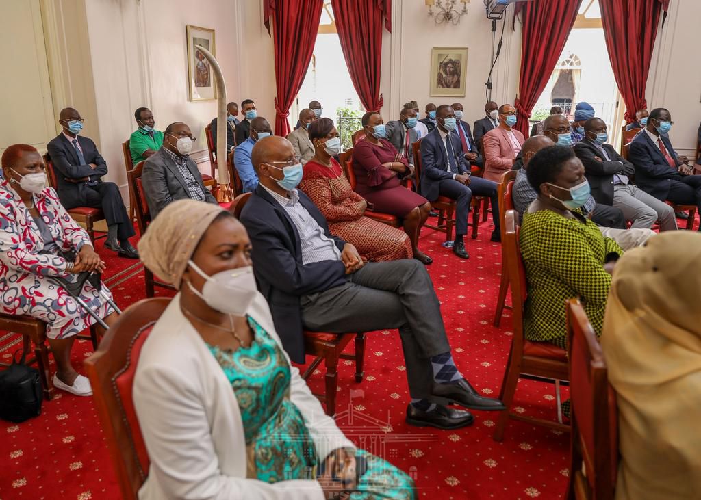 Uhuru meets Parliamentary leaders at State House