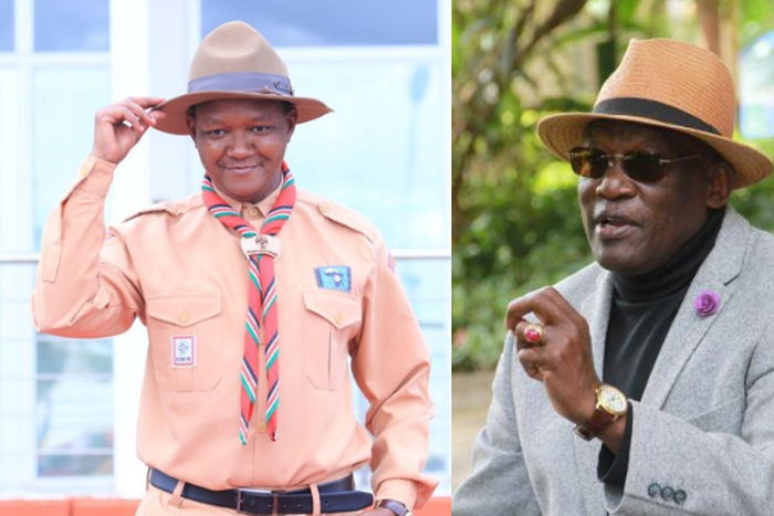 Governor Alfred Mutua  and former Machakos Senator Johnson Muthuma