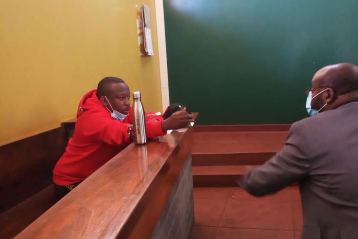 Former Nairobi Governor Mike Sonko during a court appearance on February 3, 2021