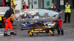 Navalny was taken to a Berlin hospital after his alleged poisoning