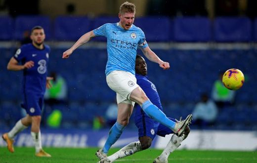 Sidelined - Manchester City midfielder Kevin De Bruyne
