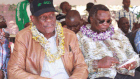 File image of Francis Atwoli with David Murathe at a past event