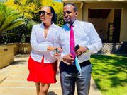 Jamal Marlow Rohosafi  with Amber Ray