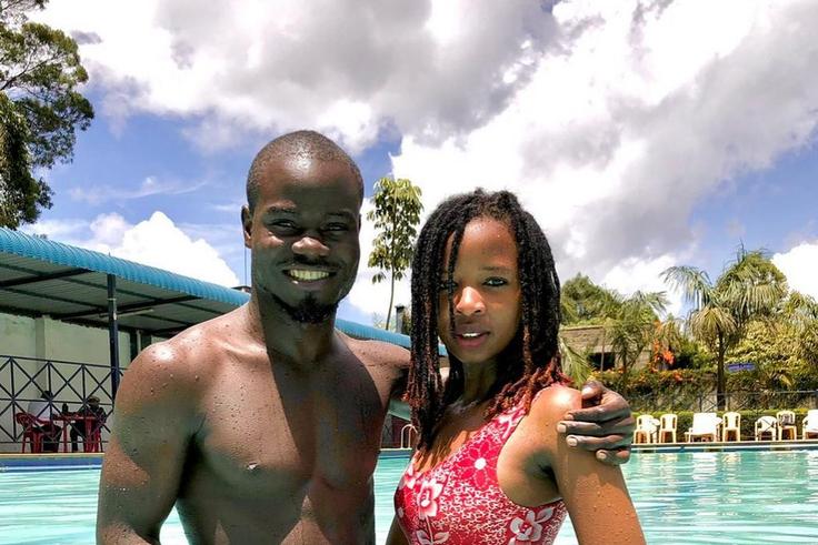 Mulamwah with Caroline Muthoni alias Sonie