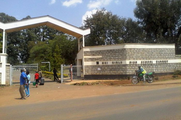Moi Girls’ Eldoret students strike (Video)