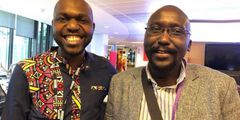 Larry Madowo and Dennis Galava