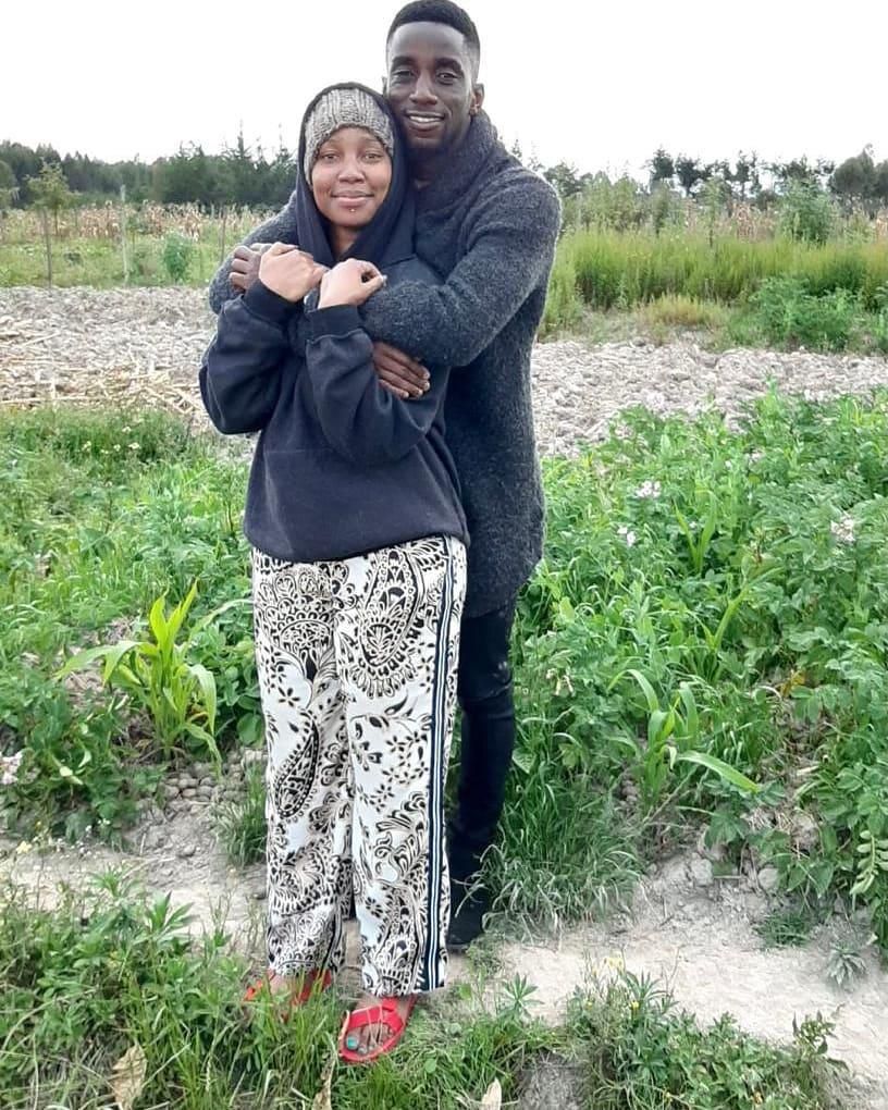 NTV’s Miss Katiwa confirms relationship with Harambee Stars’s Arnold Oringi (Photos)