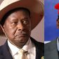 Yoweri Museveni and Bobi Wine