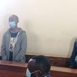 Lawrence Simon Warunge Njoroge with girlfriend Sarah Muthoni when they appeared in court on January 11, 2021