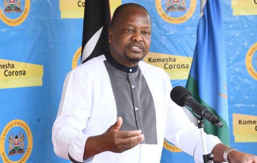 Former Health CS Mutahi Kagwe