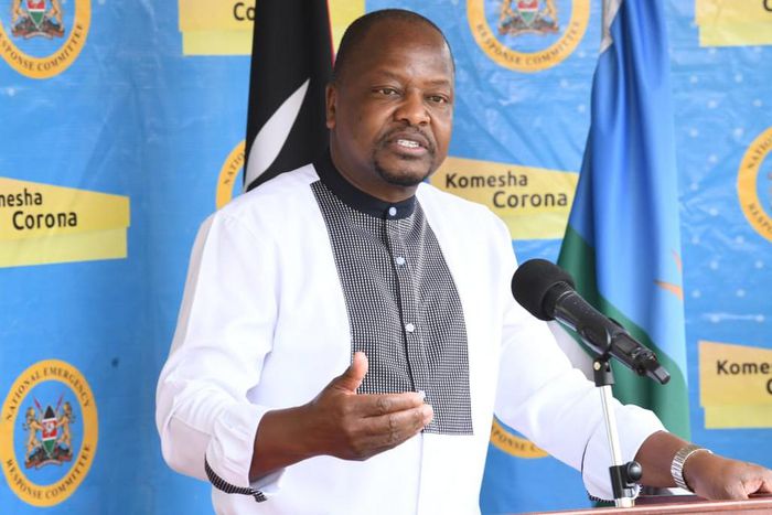 Health CS Mutahi Kagwe