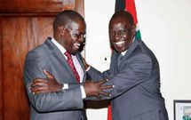 File image of Johanna Ngeno with DP Ruto