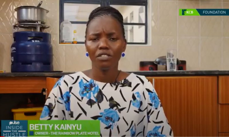 Ms. Kainyu currently owns “The Rainbow Plate”, a catering services company