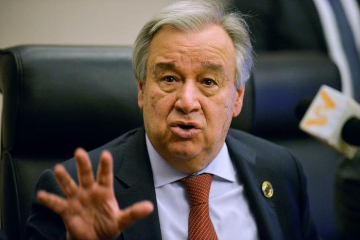 United Nations Secretary-General Antonio Guterres called for the "the immediate and unconditional release" of Mali's president and members of his government after they were seized by rebel soldiers