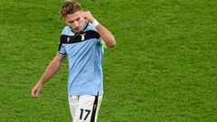 Immobile has scored 10 goals in all competitions this term