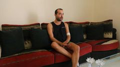 Sharbel Hasbany, a 29-year-old makeup artist, is determined to leave Lebanon, having resisted his mother's pleas to do so for years