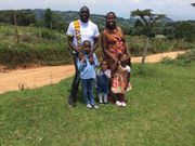 KTN’s Anthony Ndiema with his family
