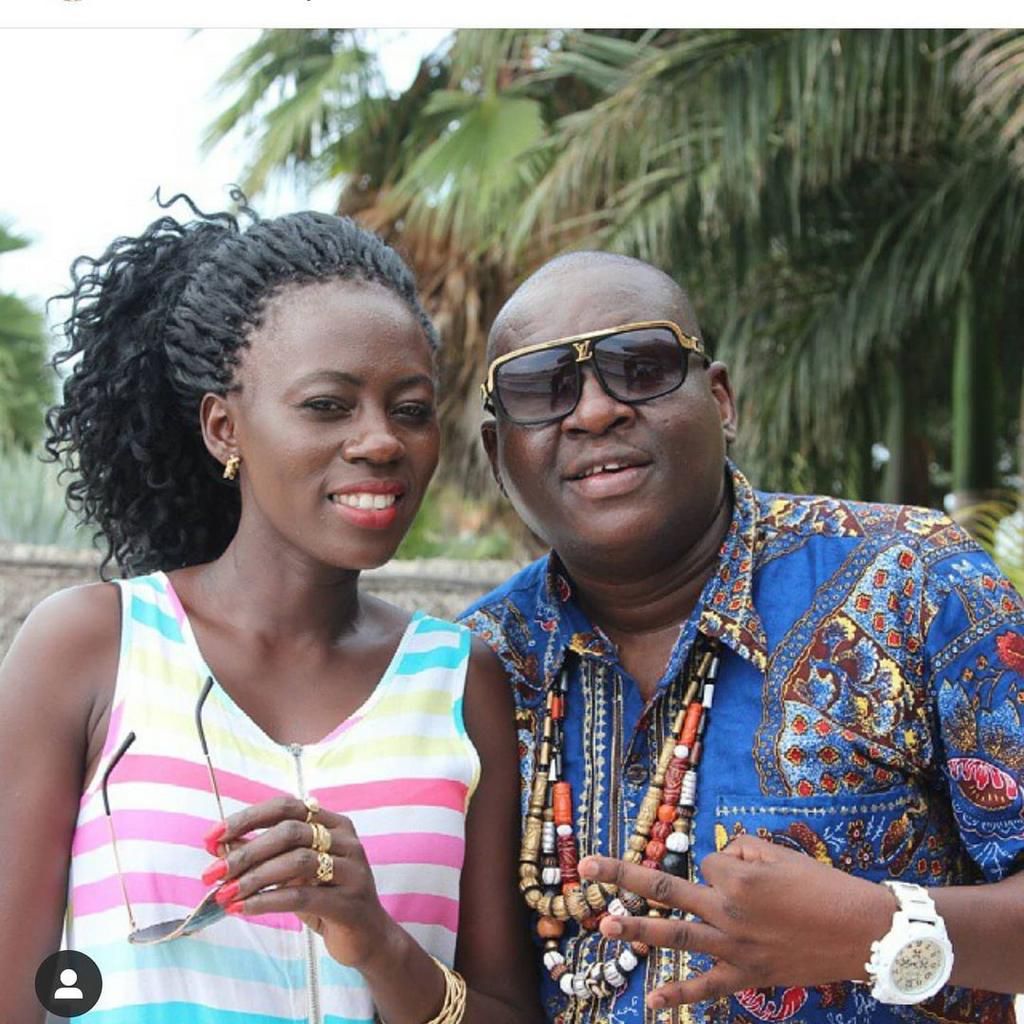 Singer Akothee and Professor Jay