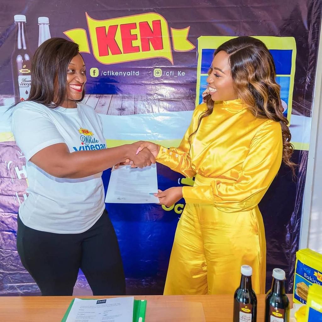Diana Marua Appointed Centrofoods Industries Ambassador for Ken Vinegar and Ken Baking Powder