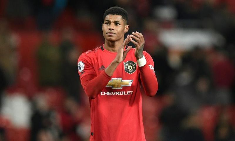 Manchester United and England forward Marcus Rashford