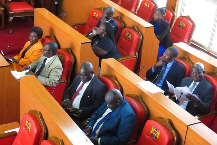 File image of Siaya County assembly during a past session