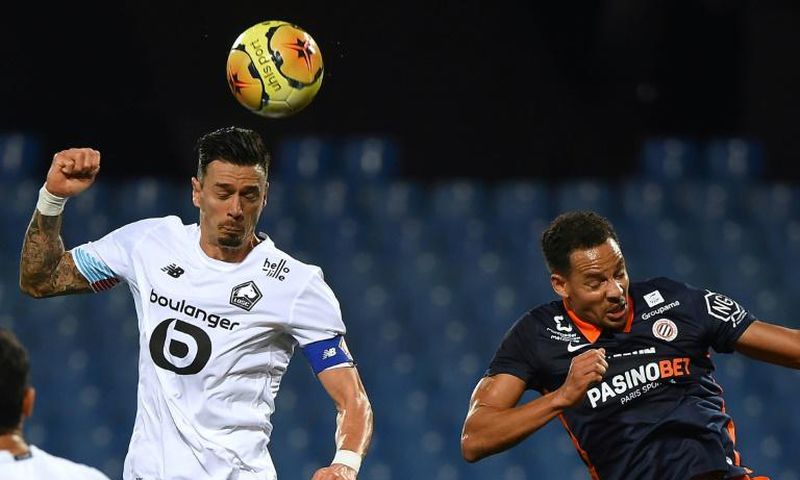Lille claimed a thrilling win at Montpellier to stay top
