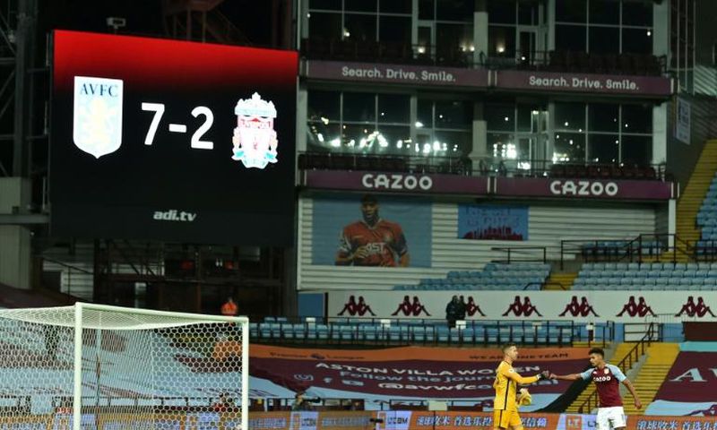 Liverpool's 7-2 thrashing at Aston Villa is one of many remarkable results early in the 2020/21 season