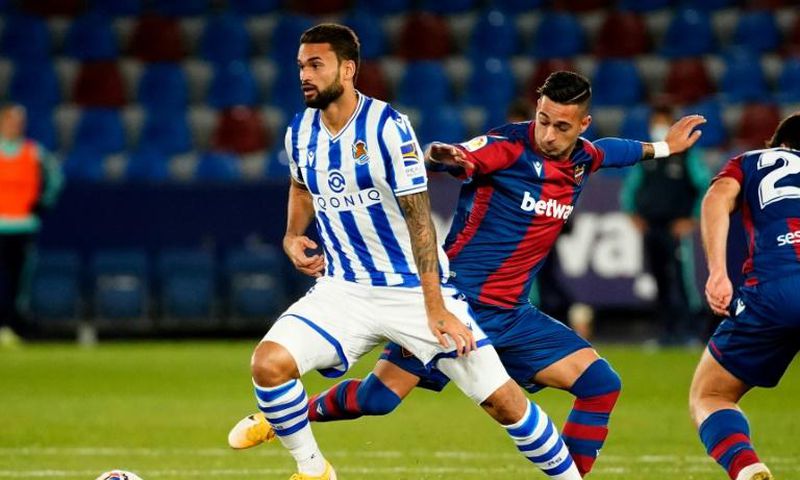 Real Sociedad forward Willian Jose has joined Wolves on loan