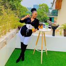 Socialite Faith Makau aka  Amber Ray