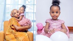 Kenyans gush over Nick Mutuma and Bridget Shighadi’s daughter as she turns 3