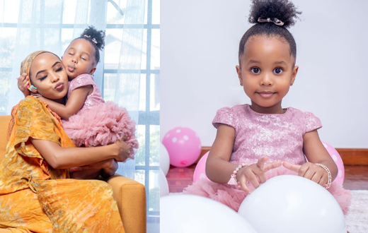 Kenyans gush over Nick Mutuma and Bridget Shighadi’s daughter as she turns 3