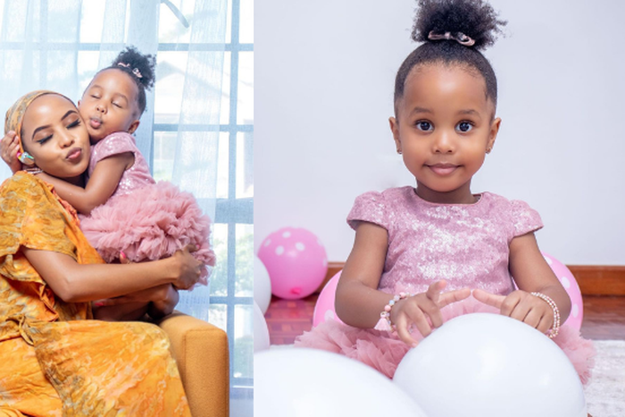 Kenyans gush over Nick Mutuma and Bridget Shighadi’s daughter as she turns 3