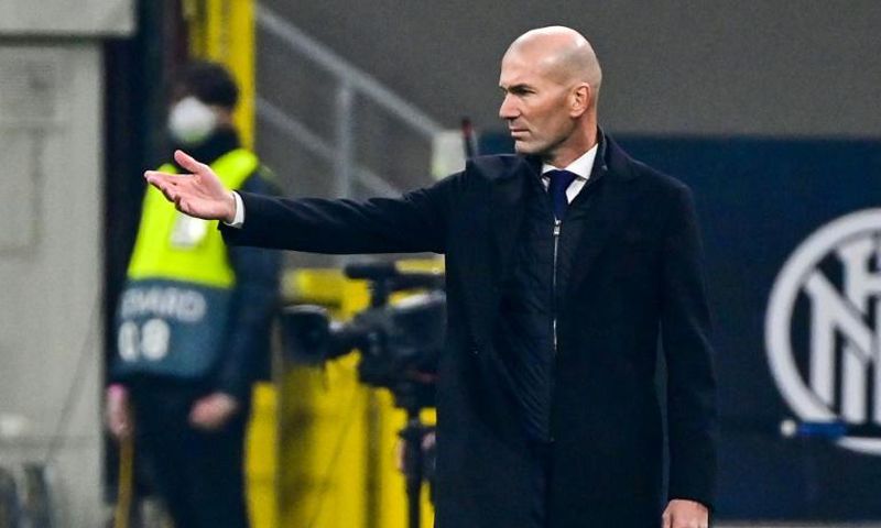 Zinedine Zidane's Real Madrid sit in fourth place in La Liga, seven points behind Real Sociedad in top spot