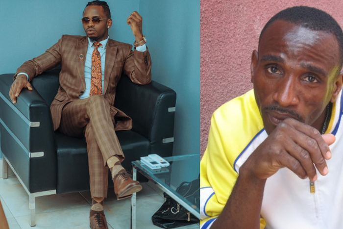 Diamond Platnumz and Mzee Abdul Juma