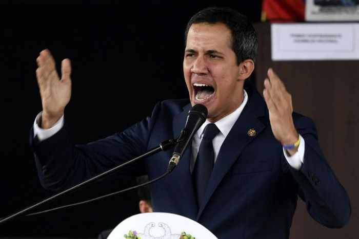 Venezuelan opposition leader and self-proclaimed interim president Juan Guaido has called for the military to back the opposition boycott of December's elections