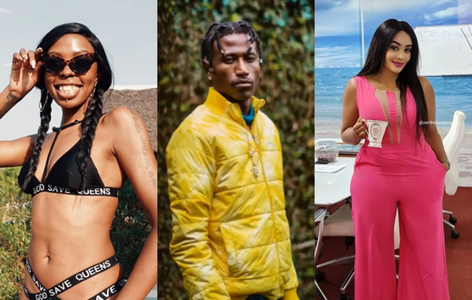 Adelle Onyango, Rapper Octopizzo  and Zari Hassan